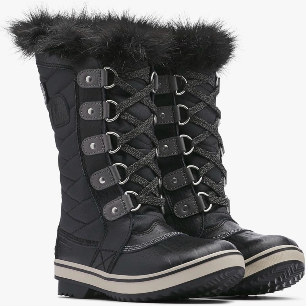 Sorel Unisex Kids Tofino ll Snow Boot in Black Quarry